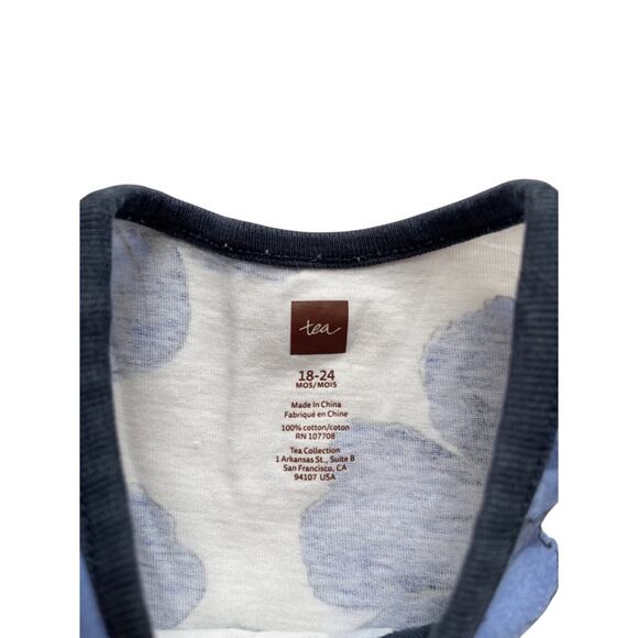 Tea Collection Floral Wrap Tunic Size 18-24m - Picture 3 of 3